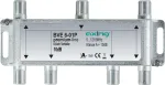 Axing BVE00601P1. Produktfarbe: Edelstahl. Stecker: F. Breite: 142 mm, Tiefe: 32 mm, H&ouml;he: 64 mm (BVE00601P)