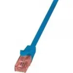 Logilink RJ45 v&otilde;rgukaabel CAT 6 U/UTP [1x RJ45-pistik - 1x RJ45-pistik] 2 m sinine leegiaeglustav (CQ2056U)