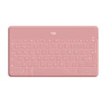 Logitech Keys-To-Go - klaviatuur - Bluetooth - QWERTY - hispaania - roosakas - Apple iPad/iPhone/TV jaoks