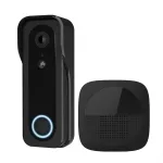Videouksikell TRUST DOORCAM-3000 Must, 3 MP, Wi‑Fi 2,4 GHz, MicroSD kuni 256 GB, Aku/USB (8&ndash;24 V)