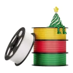 PLA-filamentide komplekt AnyCubic Christmas &mdash; 4 tk, PLA materjal, erinevad v&auml;rvid
