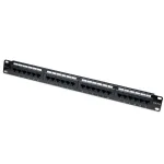 Techly Patch Panel UTP 24 Ports RJ45 Cat.6 I-PP 24-RU-C6T, IEEE 802.3, IEEE 802.3ab, IEEE 802.3u, 10/100/1000Base-T(X), Fast Ethernet, Gigabit Ethernet, 1000 Mbit/s, RJ-45, Kuld