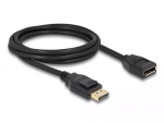 DeLOCK DisplayPort 1.2 pikenduskaabel 4K 60 Hz 2 m