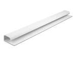 Kaablikanal DeLOCK 20884 lauakinnituseks 57x25mm 400mm 2tk valge