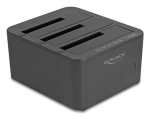 Delock 64332 USB dokkimisjaam 3 SATA HDD/SSD kettale 1:2 kloonimisfunktsiooniga