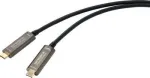 SpeaKa Professional USB-C / DisplayPort &uuml;henduskaabel 10.00 m SP-9505620 TPE mantel Must [1x USB-C&trade; pistik - 1x USB-C&trade; pistik] (SP-9505620)