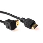 ACT 2 meetrit HDMI High Speed kaabel v2.0 HDMI-A-pistik nurga all HDMI-A-pistik sirge