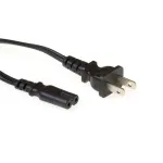 Toitejuhe USA pistik ACT Powercord C7 must 1,8 m