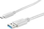 USB-kaabel ShiverPeaks BS13-31046 USB 3.2 Gen 1 3m USB A USB C valge