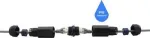 Renkforce RJ45 v&otilde;rguadapter CAT 6 [1x RJ45-pistikupesa - 1x RJ45-pistikupesa] Must (RF-4533938)