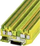 Phoenix Contact Push-In Protective Earth Terminal PT-PE PT 4-QUATTRO-PE Green-kollane Contents: 1 tk (3211809)