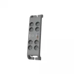 Pikendusjuhe liigpingekaitsega Philips, 8 pistikupesa ja 4&times;USB