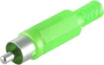 Cinch-pistik ShiverPeaks 51400-G, roheline, mudel 51400-G