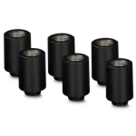 Thermal Grizzly DeltaMate Extender MF28 &ndash; vesijahutuse liitmik, must, 6 tk (TG-DM-FIT-6008)