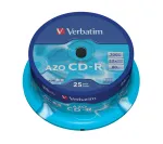 Verbatim CD-R AZO Crystal 700 MB 52x 25 tk