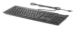 HP Business &otilde;huke v2 Smartcard klaviatuur, Full-size (100%), Wired, USB, Must