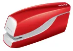 Leitz klammerdaja akutoitega WOW 5566, 10 lehte, standardne klambrisulgur, 1 cm, plast, punane, aku