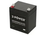2-Power 2P5-12 UPS-i aku Sealed Lead Acid (VRLA) 12 V 5 Ah