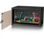 Triton RXA-06-AS4-BAX-A1 19 inch seinakapp 6U, 550x400mm, lahtiv&otilde;etav, must