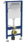 Geberit Duofix Delta 01 raam ripp-WC-le, 112 cm, topeltloputus, peidetud paak