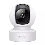 TP-Link Tapo C212 p&ouml;&ouml;ratav/kallutatav Wi-Fi turvakaamera, 3 MP (2304x1296), 107,5&deg; diagonaalis, Wi-Fi ja Ethernet, microSD kuni 256 GB, siseruumidesse, valge