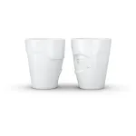 FIFTYEIGHT PRODUCTS 350ml Kruus - Grumpy & Mischievous Valge