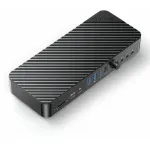 ORICO USB-C 10 Gbps dokkimisjaam, 2x DP 4K, HDMI 4K, PD 60W, 6x USB-A, SD/TF kaardilugeja, heli (DKA20-V1-EU-BK-EP)