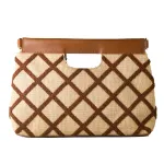 Laura Ashley naiste Valetta teksast tepitud k&auml;ekott 30x20x9 cm
