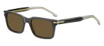 BOSS BOSS1628SKB7 Meeste ristk&uuml;likukujulised p&auml;ikeseprillid Dark Havana Grey