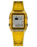 TIMEX meeste k&auml;ekell TW2W96600 32,5mm kvarts-analoog nahkrihm must sihverplaat h&otilde;bedane korpus INDIGLO