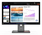 Lenovo ThinkVision P24Q-40 Monitor, 60,5 cm (23,8 tolli), 2560 x 1440 pikslit, Quad HD, LCD, 6 ms, Must