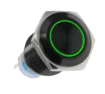 Lamptron LAMP-SW1913L-H vandaalikindel l&uuml;liti 19 mm, Blackline, roheline