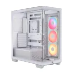 CORSAIR Midi Tower 3500X LX-R RGB iCUE LINK Valge