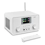 MEDION MD 88069 internetiraadio DAB+, FM, Bluetooth, Wi-Fi, Spotify Connect, 2,8&Prime; TFT-ekraan, 2x 10 W, valge