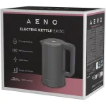 AENO elektriline veekeetja AEK0013G, hall, 1,7L, 1850-2200W, Strix kontroller