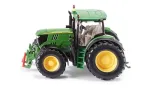 Siku John Deere 6210R, traktorimudel, 3 a, metall, plastik, must, roheline