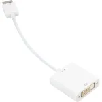 DisplayPort-DVI adapterkaabel Sharkoon 0,15 m valge &mdash; DisplayPort 1.2 DVI-le