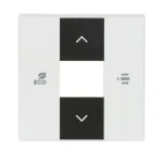 Busch-Jaeger studio&reg; keskplaat 6220-0-0497, stuudiovalgе, UAE/TAE &uuml;henduskarpidele
