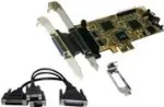 EXSYS EX-44344 2S/2P PCI-Express mitme I/O kaart kaheksajala kaabliga, RS232 & IEEE1284