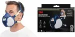 3M korduvkasutatav poolmask respiraator 4279+, ABEK1P3, sinine/valge, hooldusvaba, integreeritud filtritega 4279-1