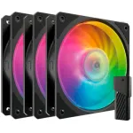 3 COOLER MASTER&rsquo;i ventilaatori komplekt Mobius 120P ARGB