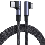 UGREEN US335 70696 nurga all USB-C &ndash; USB-C kaabel, 100 W, 1 m, must