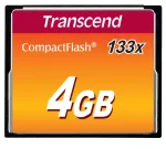 V&auml;lkm&auml;lu Transcend 4GB CompactFlash 133x TS4GCF133