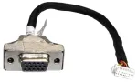 Shuttle PVG01 - VGA-pordi laienduskomplekt &otilde;huke-PC-dele