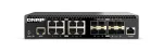 QNAP QSW-M3216R-8S8T v&otilde;rgul&uuml;liti hallatav L2/L3 10G Ethernet (100/1000/10000) 1U must