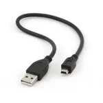 Gembird USB 2.0 A to Mini-USB M kaabel 0,3 m hall