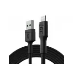 Lightning-kaabel Green Cell KABGC18 &mdash; 2 m, Lightning USB-A-le, must