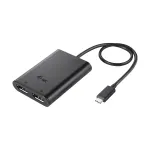 i-tec USB-C Dual 4K DisplayPort Video Adapter
