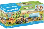 Playmobil 71442 Country: Traktor koos haagise ja veepaagiga V&auml;rske saak talus Keskkonna &otilde;ppimine L&otilde;bus kujutlusv&otilde;imeline rollim&auml;ng