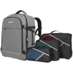 Seljakott Manhattan Rome Notebook Travel 17.3 tolli kaks varrukat 40 L helehall